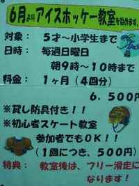 ｱｲｽｱﾘｰﾅ　アイスホッケー教室 2008/05/29 18:36:17