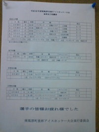 Ｈ２０年度南風原町長杯成績 2008/06/17 16:48:05