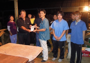 沖縄災害救助犬協会へ寄付