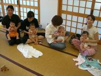 ママ＆ベビーヨガ 2008/07/02 14:11:42