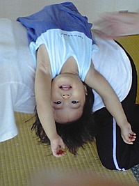 親子ヨガ 2008/06/14 19:45:59