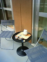 ベランダ喫茶