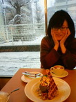 雪の中♪