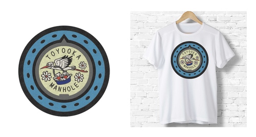 【9月スタート!】マンホールデザインの使用について/豊岡Tシャツ