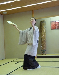 日本舞踊とコラボ
