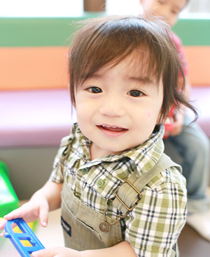 最年少バスケ少年。~はるま君1才~