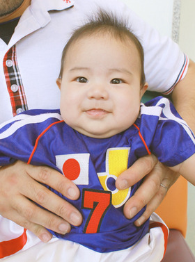 百日記念 サッカーです
