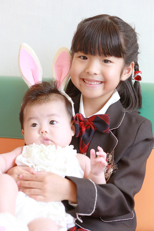 あやなちゃんとまなかちゃん