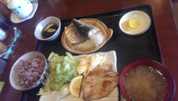 古民家食堂へ♪(^-^)/