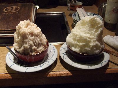 焼肉&ミルクぜんざい