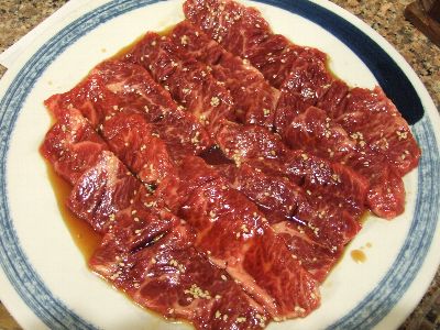 焼肉&ミルクぜんざい