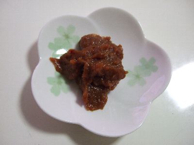 きのうのごはん~手羽中甘辛とサンチュ味噌~