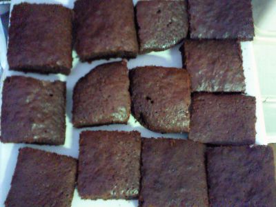 ブラウニーを作ったよ