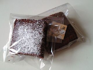 ブラウニーを作ったよ