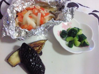 さわらのホイル焼き