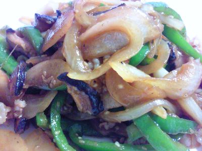 絶品☆豚バラ野菜炒めと韓流卵焼き~