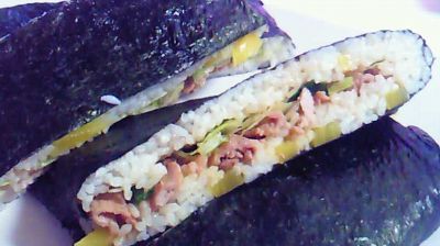 豚肉の絶品押し寿司☆