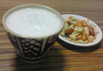 夕飯。