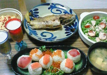 夕飯。