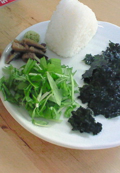 昼ごはん。