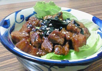 夕飯。
