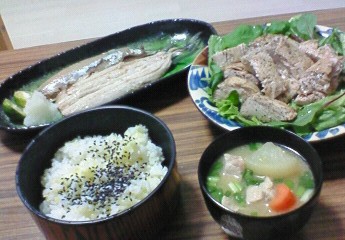 ごはん。