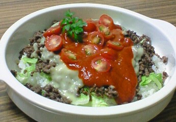 夕飯。