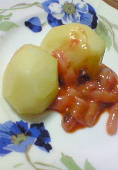 夕飯。