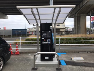 福岡県へ急速充電設置工事に行ってきました