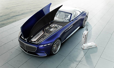 官能的デザイン!メルセデスのコンセプトカー ビジョン メルセデス・マイバッハ6 カブリオレ