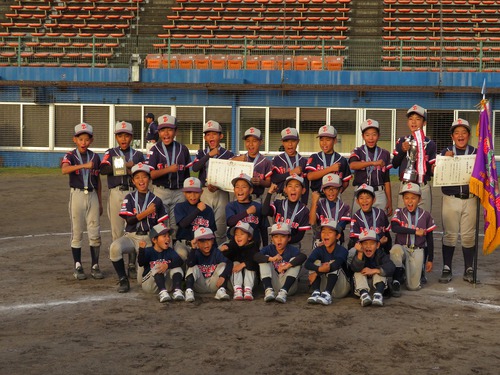 第21回浦添市長杯学童軟式野球交流大会 第21回東京ヤクルトスワローズ旗争奪学童軟式野球大会結果