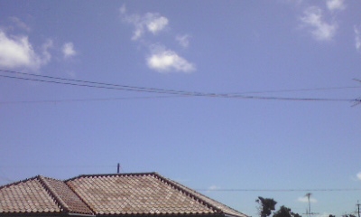 きれいな空です