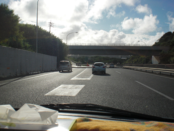 高速が低速道路になりそう! (・・;)