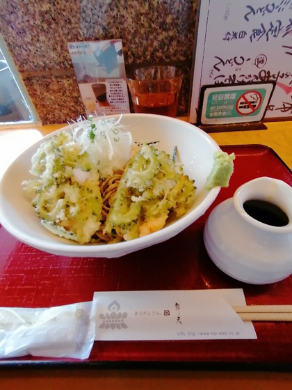 ★日本蕎麦が食べたくて舞天さんへ