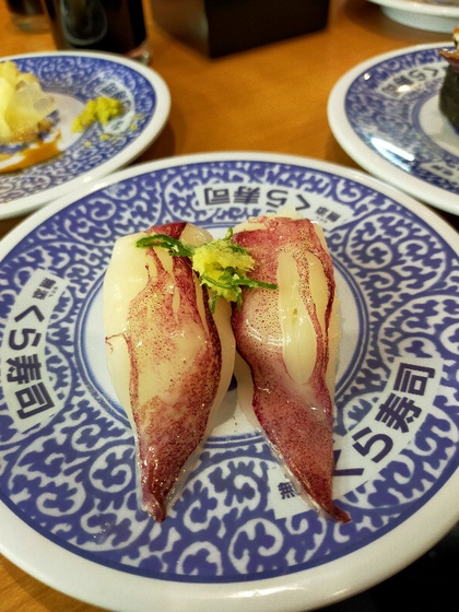 ★くら寿司さんで普通に回転する寿司を食べてみた