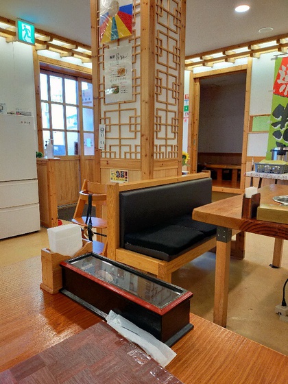 ★ウォーキングの途中、韓国料理で晩酌