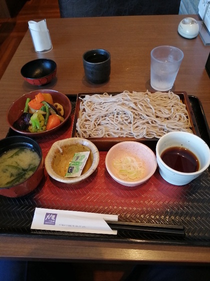 ★大戸屋さんのせいろ蕎麦が食べたくて単品注文