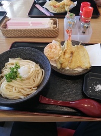 ★うどんの日でなくても、天ぷらうどんランチ 2021/07/09 06:13:25
