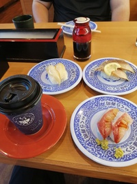 ★長男の初給料祝いで、くら寿司ランチ 2021/07/08 02:15:44