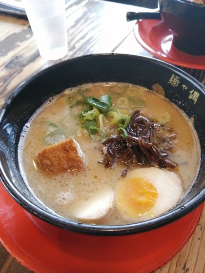 ★こってりラーメンを食べに麺や偶もとなり銘苅店へ