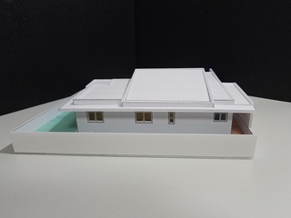 宜野座村　U-house　模型作成