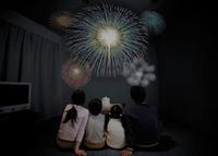 世界初！室内用打上花火！！ 2009/07/03 17:12:51