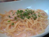 明太子クリームパスタ 2010/02/19 15:04:59