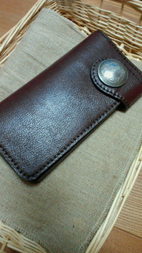 じぃじの手作り工房★レザー長財布