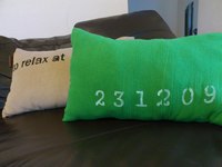 オーダークッション。 2012/11/29 08:50:47