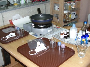 アロマクラフト作り
