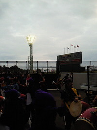 これからエイサーです！ 2010/04/16 18:08:53