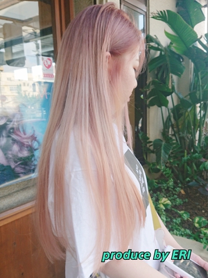 milky peach
