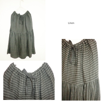 リネンのらくちん服