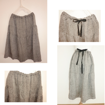 リネンのらくちん服